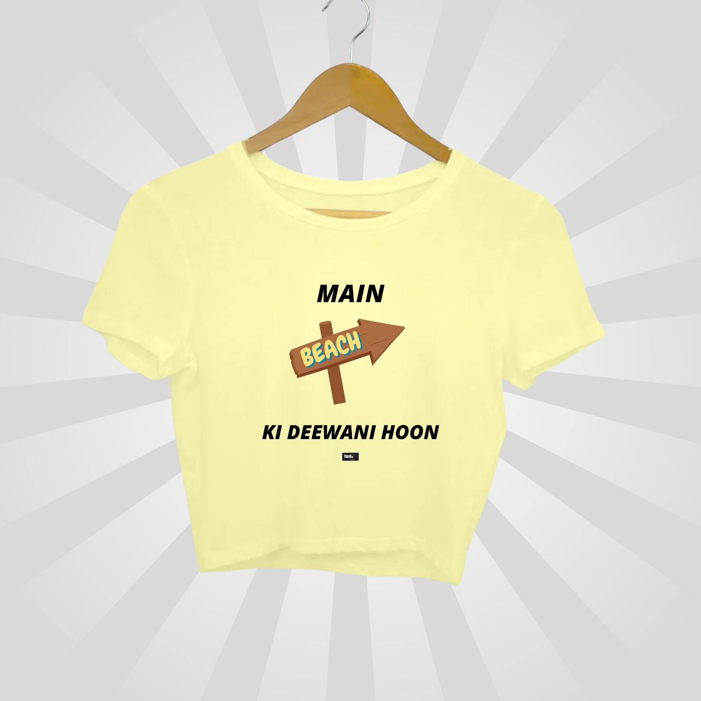 Deewani TwisTee - Crop