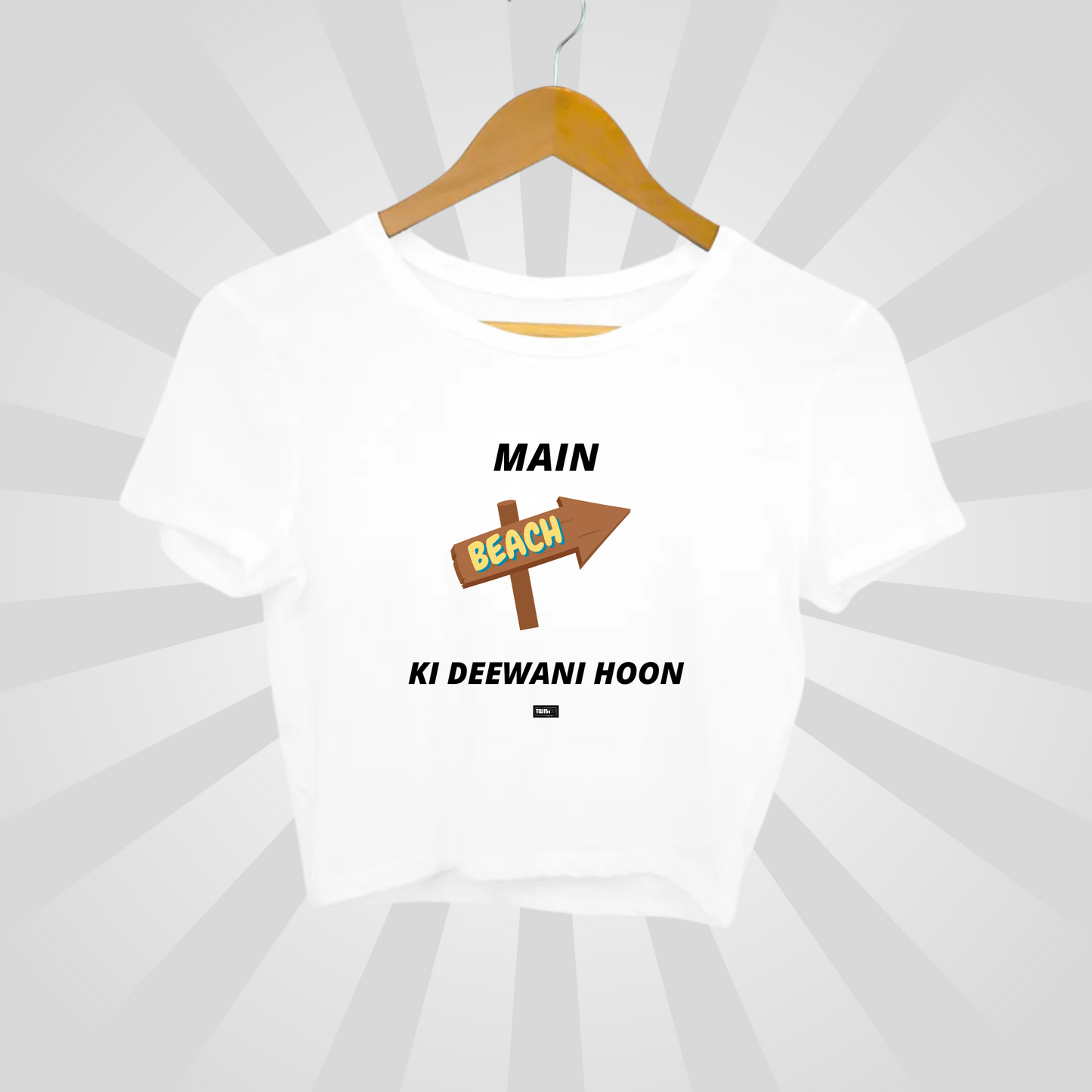 Deewani TwisTee - Crop