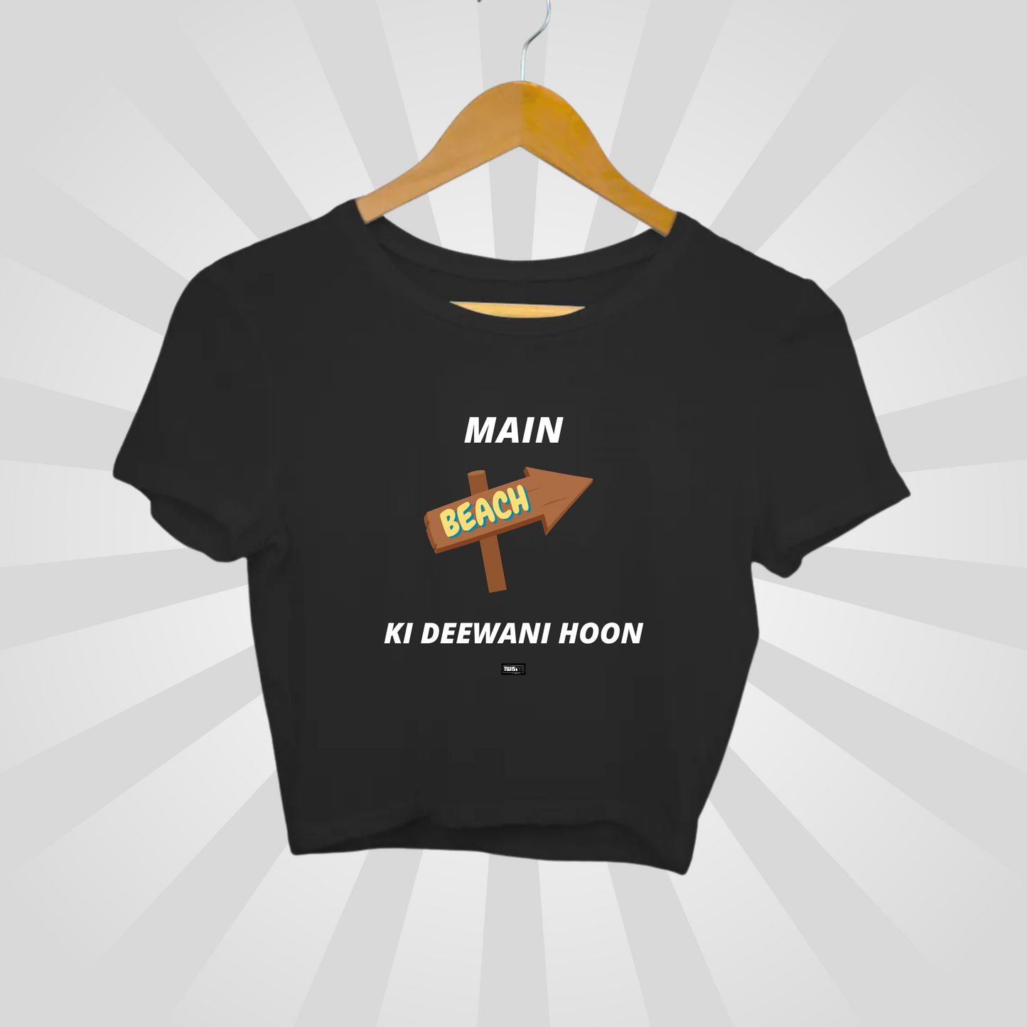 Deewani TwisTee - Crop