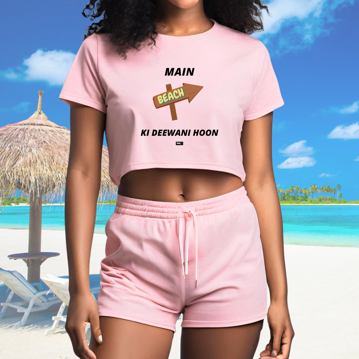 Deewani TwisTee - Crop