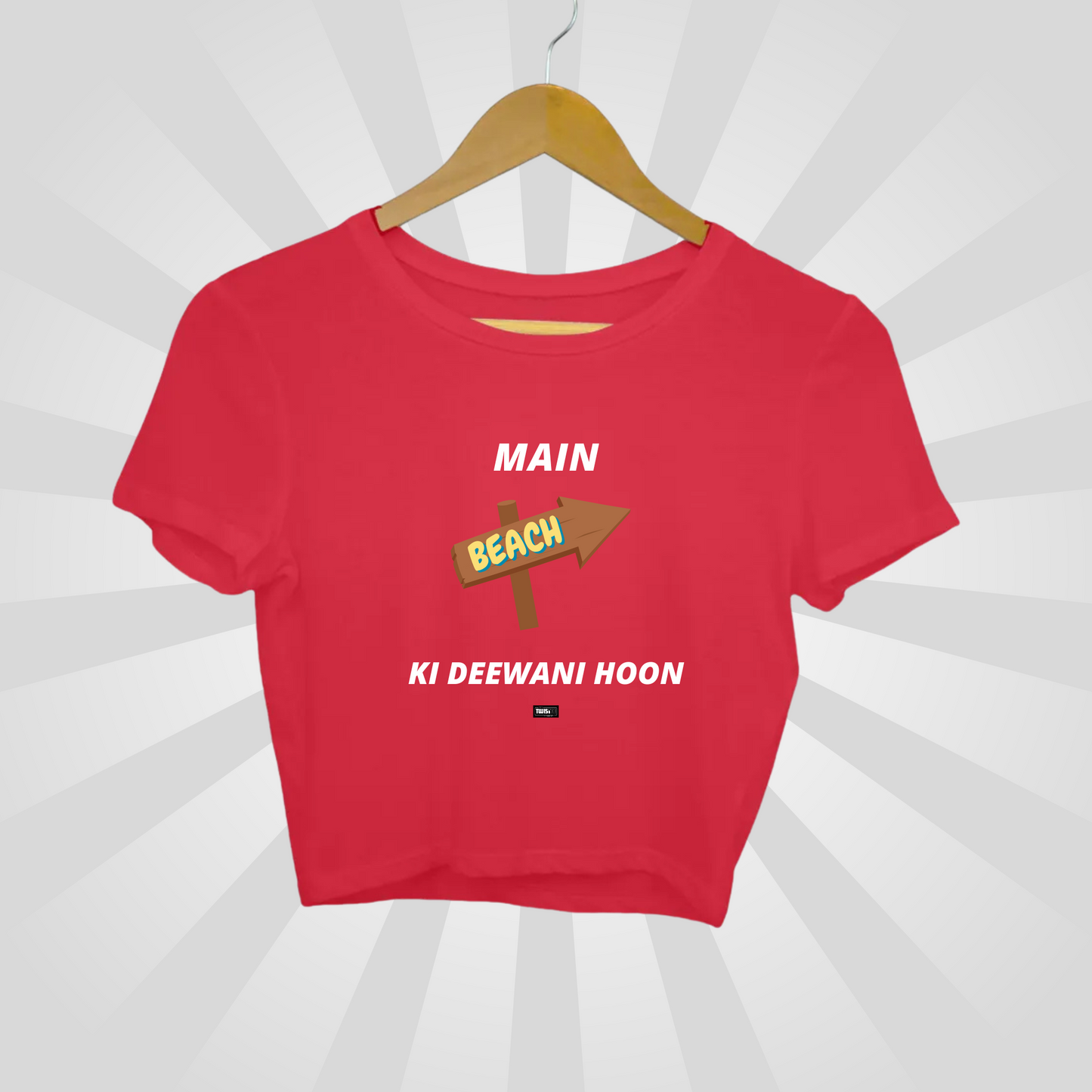 Deewani TwisTee - Crop