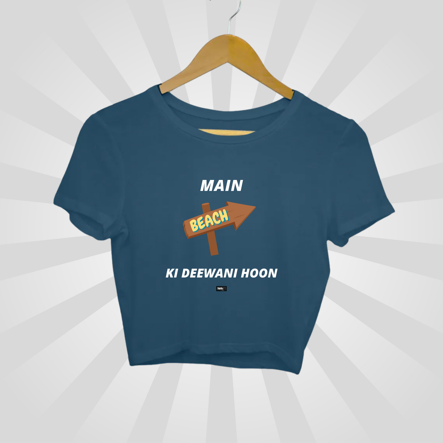 Deewani TwisTee - Crop