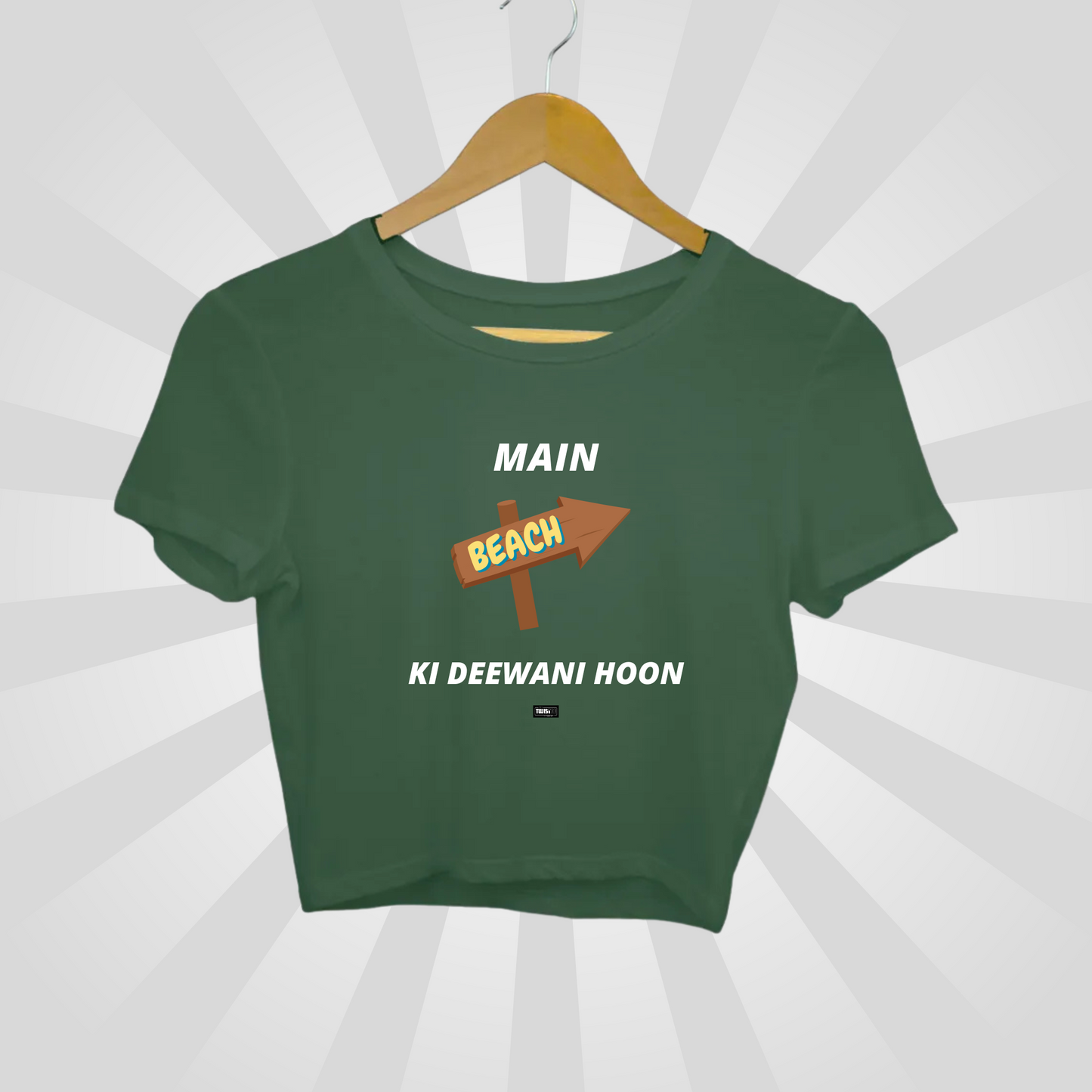 Deewani TwisTee - Crop
