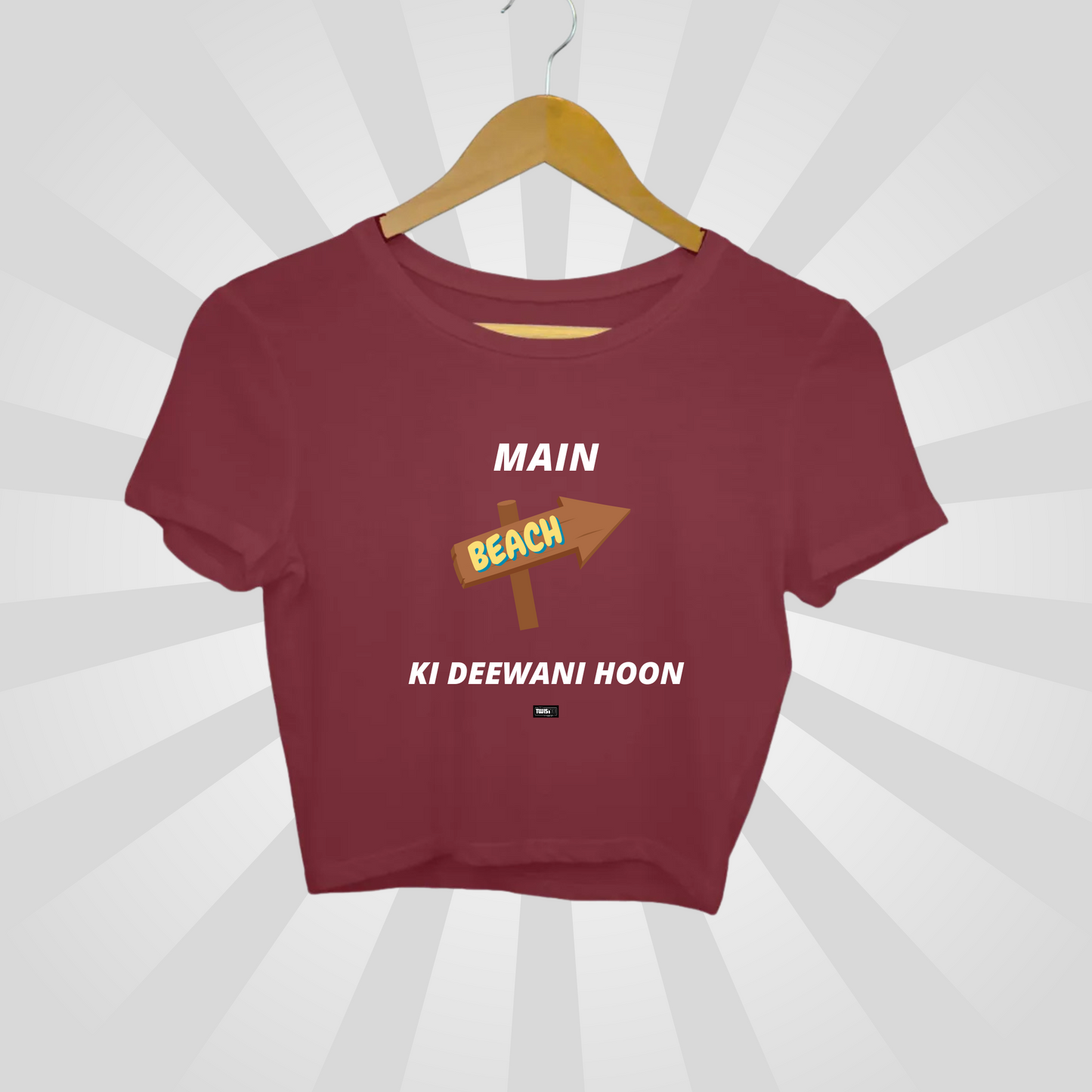 Deewani TwisTee - Crop