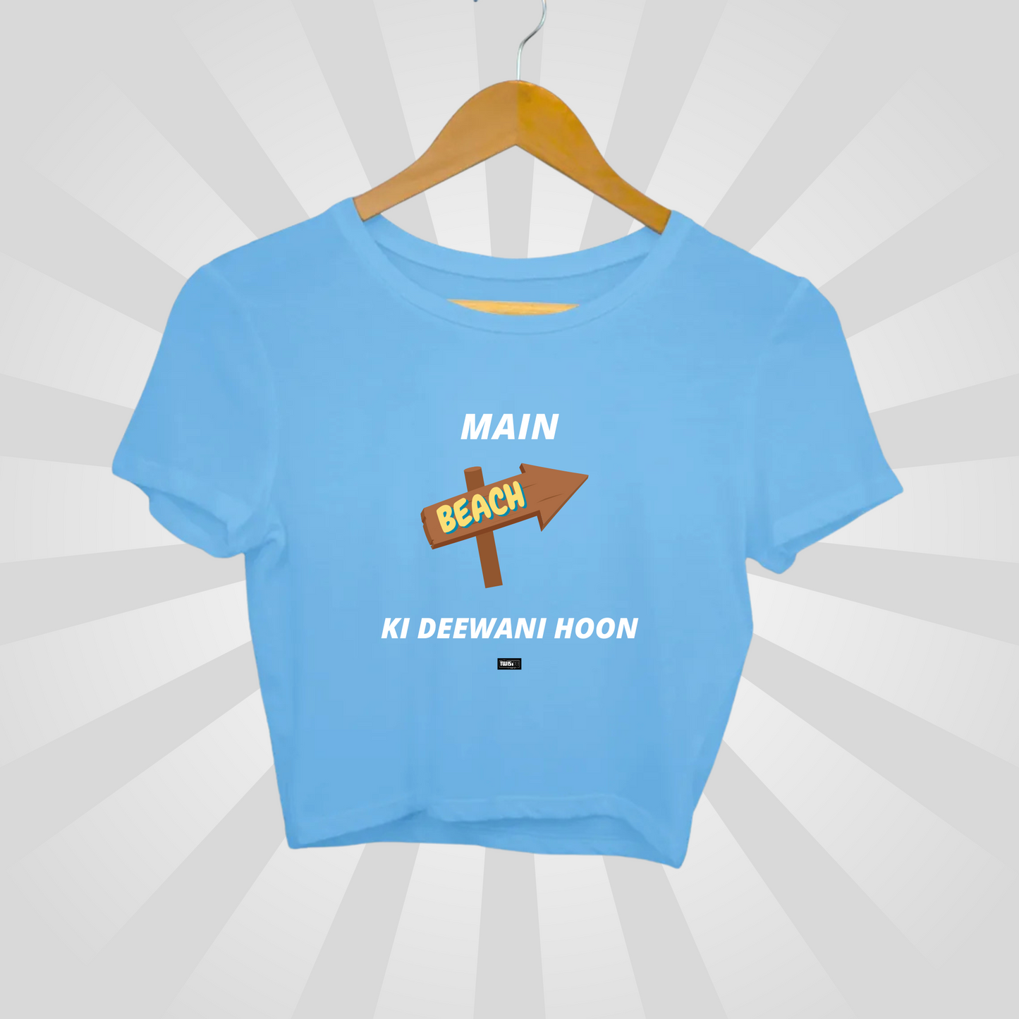 Deewani TwisTee - Crop